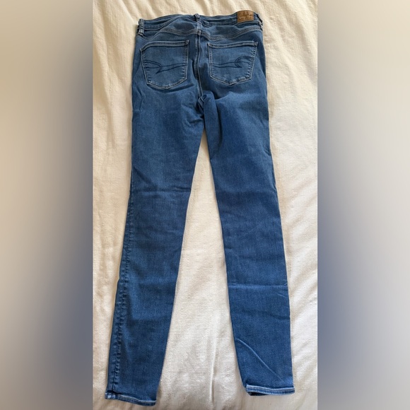 American Eagle Outfitters Blue Skinny Jeans - Picture 2 of 6